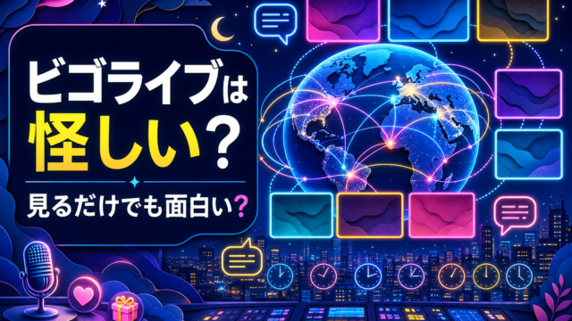 【ビゴライブ】は怪しい？見るだけでも面白い？感想＆レビュー！
