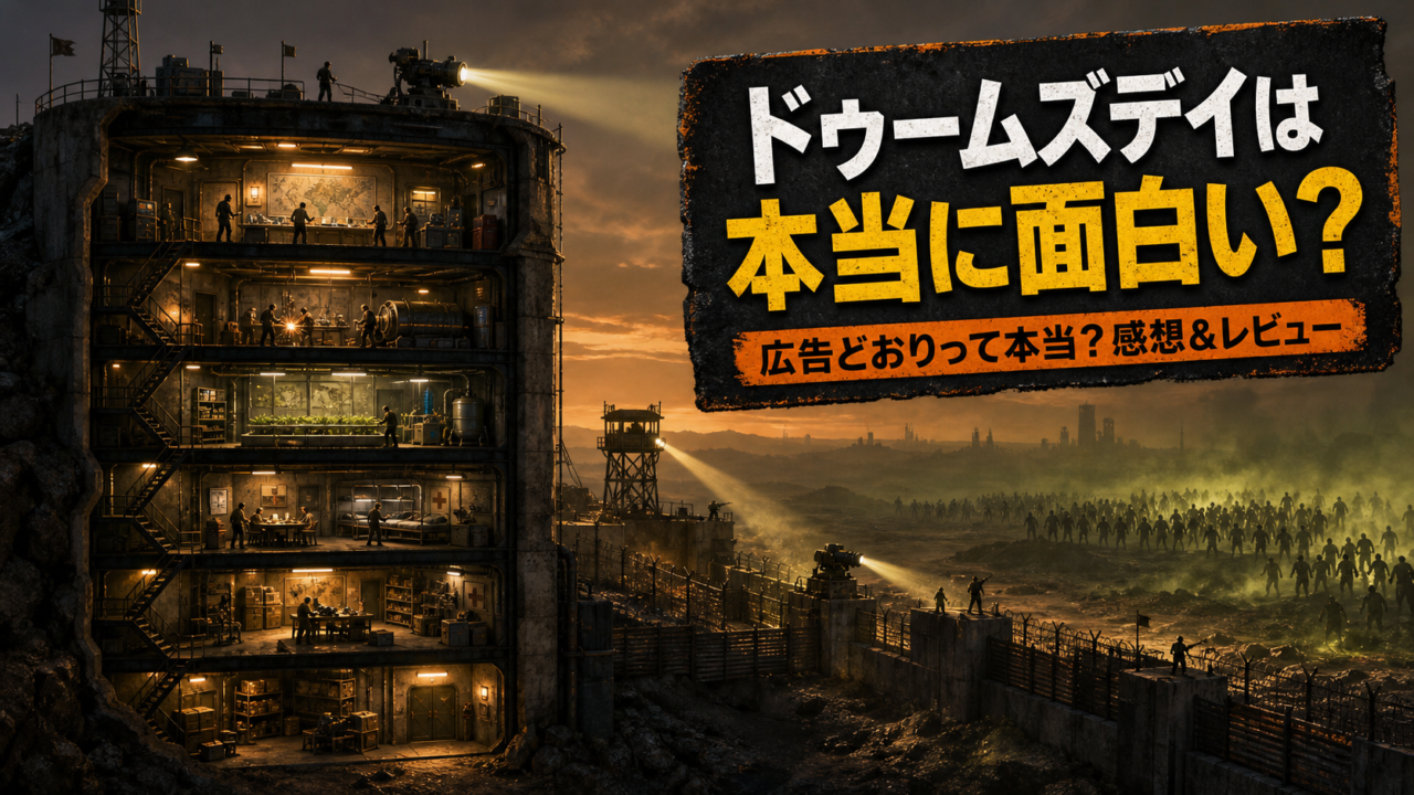 ドゥームズデイは本当に面白い？広告どおりって本当？感想＆レビュー