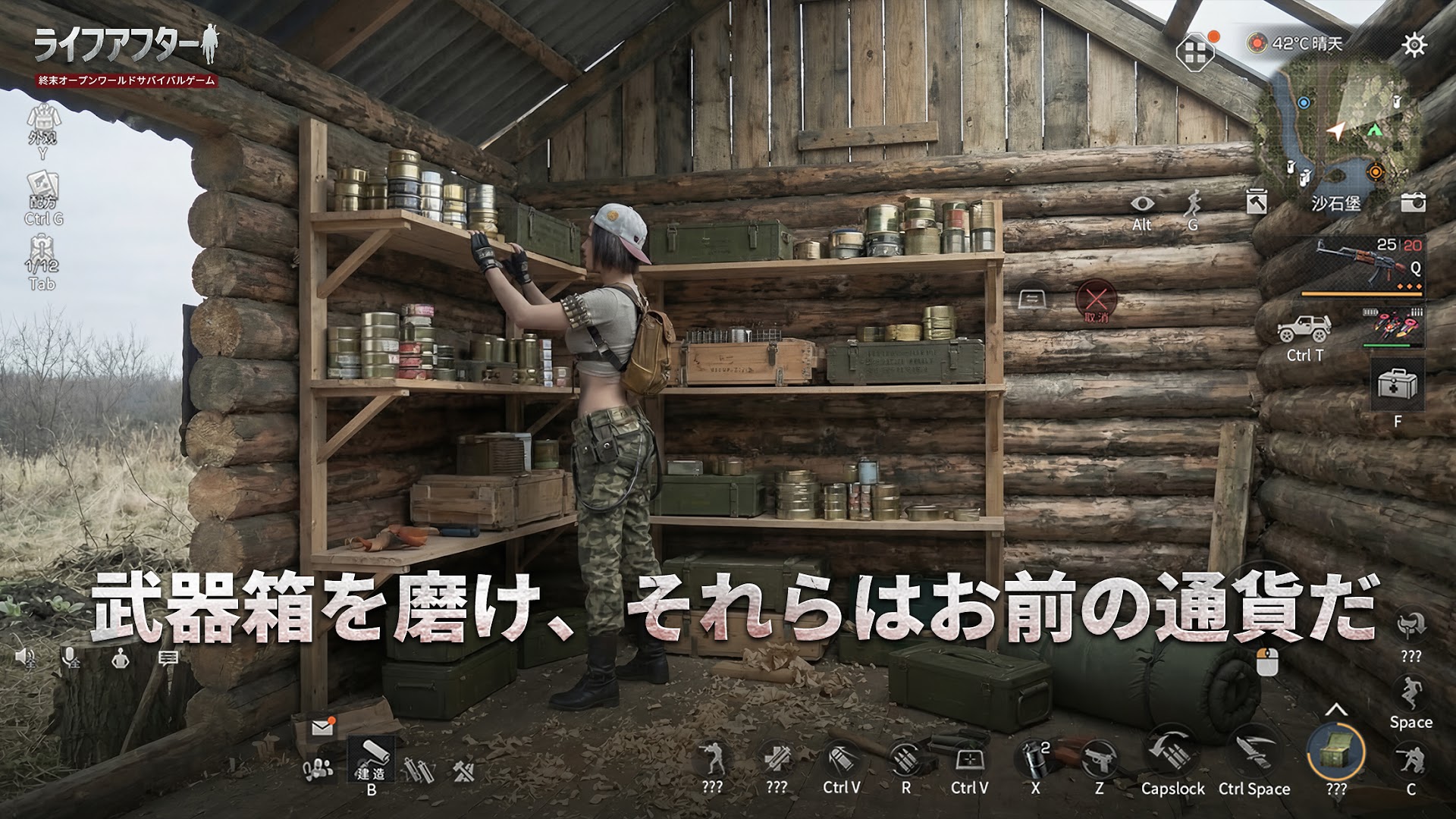 野営地の協力プレイで世界が広がる