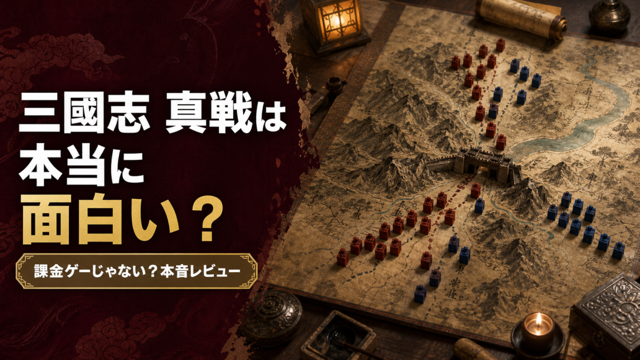 三國志 真戦は本当に面白い？課金ゲーじゃない？本音レビュー