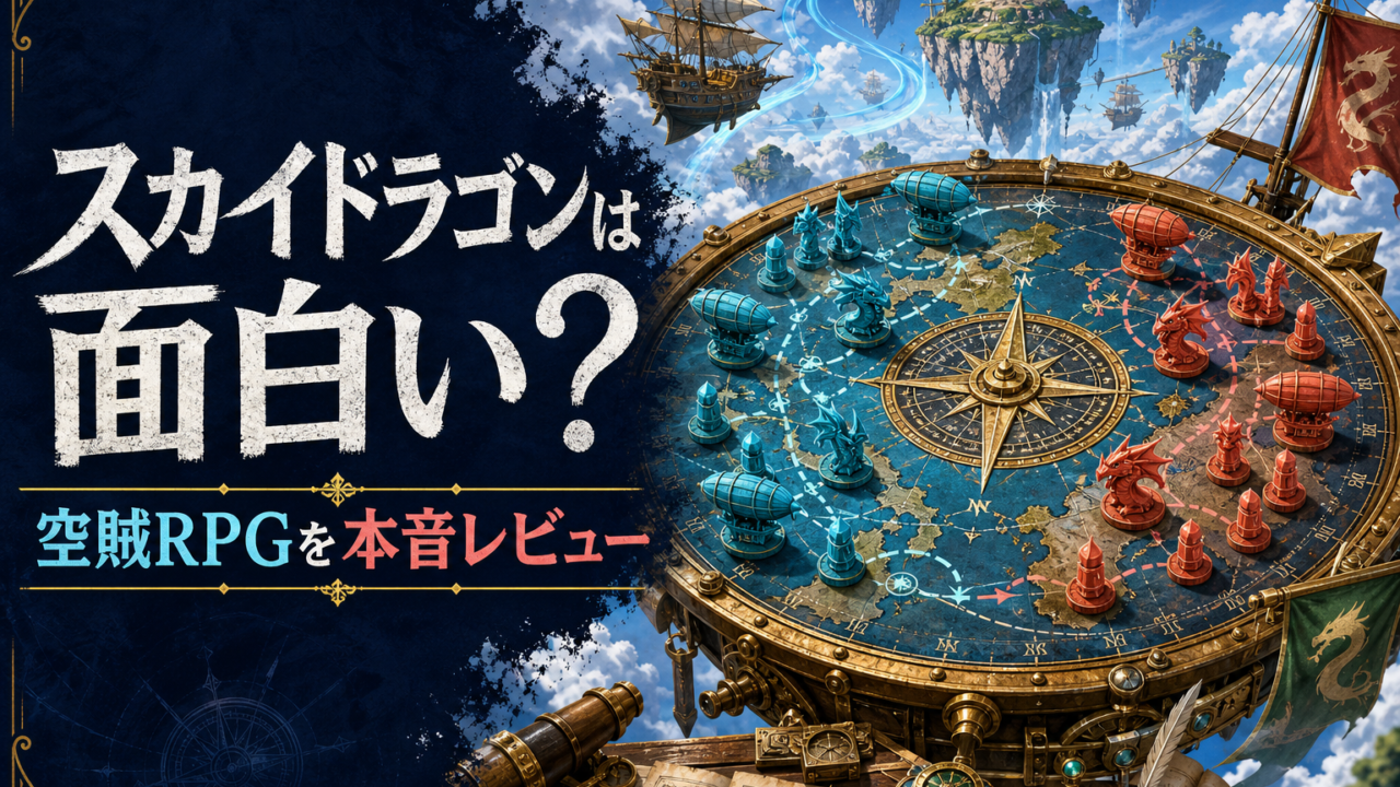 【スカイドラゴン】は本当に面白い？空賊RPGの感想＆レビュー！