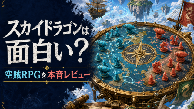 【スカイドラゴン】は本当に面白い？空賊RPGの感想＆レビュー！