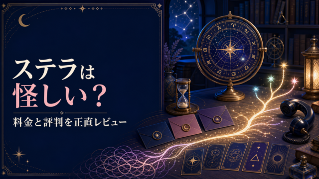 【ステラ】の占いは怪しい？料金・評判・初回特典を正直レビュー！