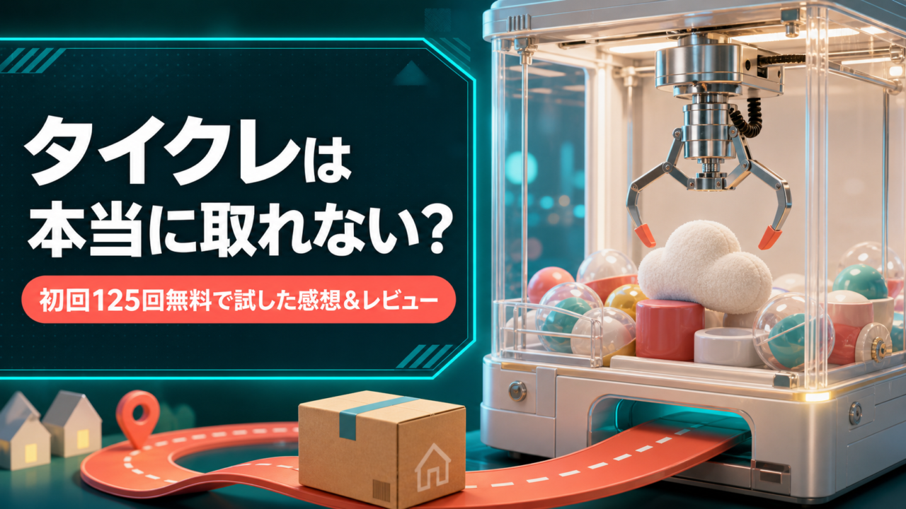 【タイクレ】は本当に取れない？初回125回無料で試した感想＆レビュー！