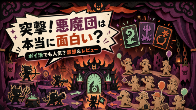 【突撃！悪魔団】は本当に面白い？ポイ活でも人気？感想＆レビュー！