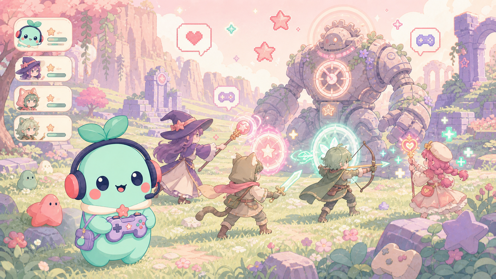 【黒い砂漠モバイル】は今から始めても面白い？無課金でも遊べる？感想＆レビュー！ 広大なフィールドで複数のプレイヤーが集まってボスに挑む戦闘シーン