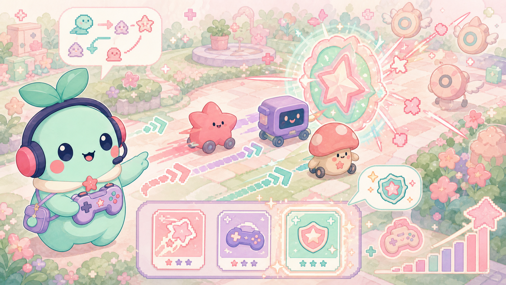 【ブルアカ】は今から始めても面白い？無課金でも遊べる？感想＆レビュー！  リアルタイムで進むオートバトルの戦闘シーン。生徒がEXスキルを発動している場面