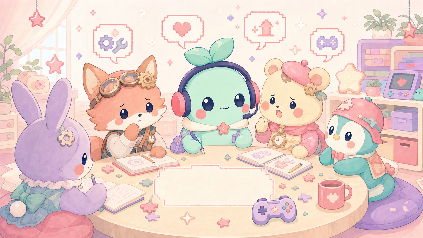 【ブルアカ】は今から始めても面白い？無課金でも遊べる？感想＆レビュー！  メインストーリーの会話シーン。生徒の立ち絵とテキストウィンドウが表示された画面