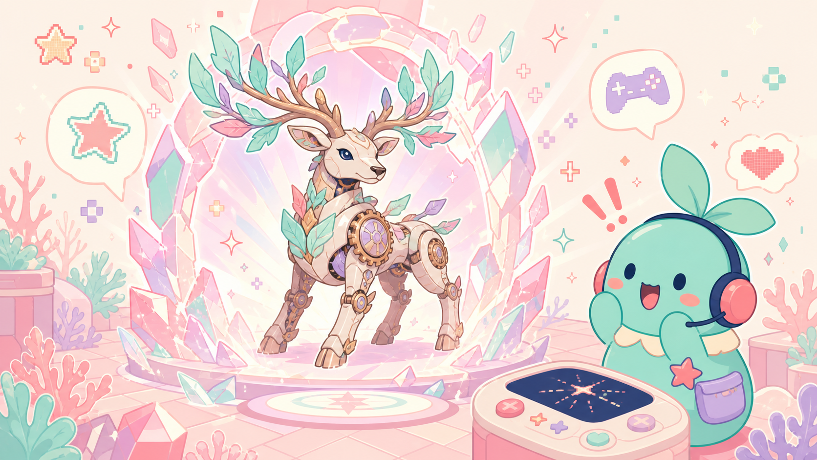 【ドラクエタクト】は今から始めても面白い？2026年の感想＆レビュー！ スカウト（ガチャ）演出の画面で、キラキラした光のエフェクトとともに強力そうなモンスターが登場する瞬間を描いたイメージ