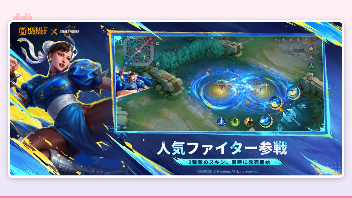 ミニマップと操作UIを示した初心者向けの解説イメージ