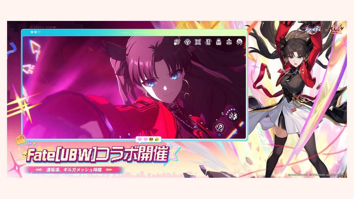 スターレイルのバトル画面。ターン制コマンドバトルのUIと味方キャラの並び